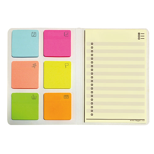 BLOCO NOTAS ADERENTES FEGOL NOTES MY TASK ORGANIZER