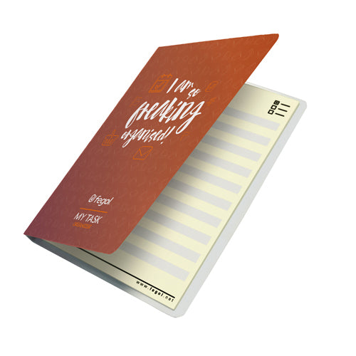 BLOCO NOTAS ADERENTES FEGOL NOTES MY TASK ORGANIZER